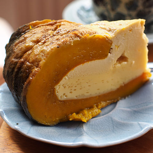 Pumpkin-coconut custard